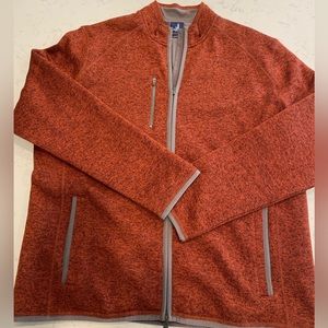 Never Worn or washed Johnnie-O red/grey sweater